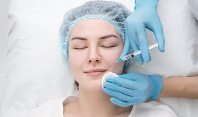 Botox og filler til hende